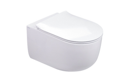 Pakabinamas klozetas su PURE VORTEX® ir plonu lėtaeigiu dangčiu HATRIA Futura, 00Y9BA01+00Y9D501