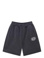 Deus Ex Machina - Shield Garment Dyed Track Short - Laisvalaikio šortai - Juoda