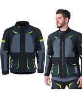 Motociklininko striukė W-TEC Modock - Juoda, mėlyna