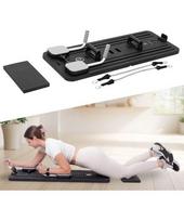 Pilates reformeris inSPORTline Trancer Basic - Juoda