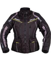 Moteriška turistinė motociklininkų striukė W-TEC Smackton Lady - Juoda / Žalia