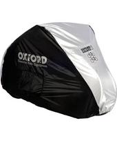 Dvigubas dviračio uždangalas Oxford Aquatex (juodas/sidabrinis)