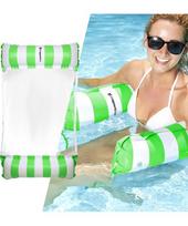 Pripučiamas baseino gultas inSPORTline WaveBed - Žalia