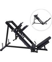 Kojų spaudimo ir Hack Squat treniruoklis inSPORTline X-NT L10