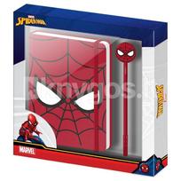 Užrašų knygelės ir tušinuko rinkinys „Marvel: Spider-Man“