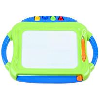 Piešimo lenta, su priedais Color Word Pad, 4 cm, mėlyna sp./žalia sp.