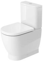 Unitazas, pastatomas Duravit D-Code, su dangčiu, 390 mm x 600 mm