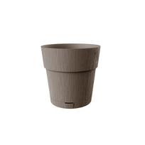 Gėlių vazonas Stefanplast Ethica 2168016, plastikinis, Ø 15 cm, ruda sp.