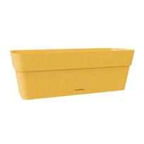 Gėlių lovelis Stefanplast Ethica 2168268, plastikinis, 50 cm x 18 cm, geltona sp.