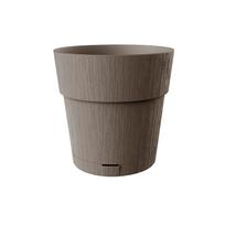 Gėlių vazonas Stefanplast Ethica 2168166, plastikinis, Ø 30 cm, ruda sp.