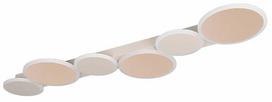 Šviestuvas lubų Trio Ovela 636910665, LED, 2700 - 6500 °K, 1 x 34 W, ruda sp./balta sp.