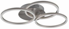 Šviestuvas lubų Reality Circle R62823107, LED, 2700 - 6000 °K, 1 x 27 W, balta sp./nikelio sp.
