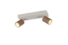 Šviestuvas nukreipiamasis Trio Soka, GU10, 2 x 10 W, ruda sp.