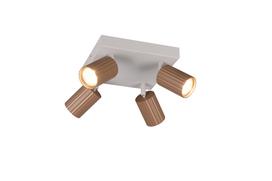 Šviestuvas nukreipiamasis Trio Soka, GU10, 4 x 10 W, ruda sp.