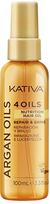Aliejus plaukams, purškiamasis Kativa Argan Oil 4 Oils Nutrition, 100 ml
