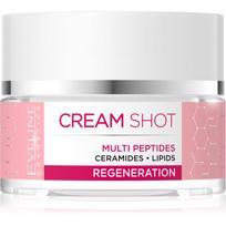Eveline Cosmetics Cream Shot Multi Peptides atkuriamasis kremas senėjimą lėtinančio poveikio 50 ml