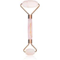 Crystallove Rose Quartz 3D Teeth Roller masažinis volelis veidui 1 vnt.