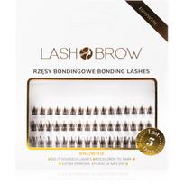 Lash Brow Bonding Eyelashes priklijuojamų blakstienų kuokšteliai Iconic Brownie 1 vnt.