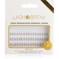 Lash Brow Bonding Eyelashes priklijuojamų blakstienų kuokšteliai Extra Small Brownie 1 vnt.