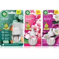 Air Wick Cherry Blossom & Rasberry Blue Eucalyptus & Cedarwood Essential Oils Smooth Satin & Moon Li oro gaiviklis