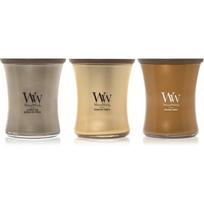 Woodwick Precious Metals Trio Pack dovanų rinkinys