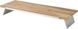 KnIndustrie Bufeto stovas Fusion 60 x 20 cm, sidabrinis, medinis