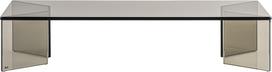 KnIndustrie Bufeto ekspozitorius Glass 60 x 20 cm, rudas stiklas