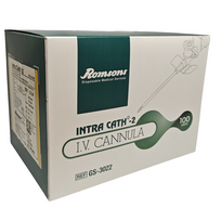Kateteris intraveninis, 24G, geltonas, 100 vnt.