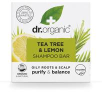 Kietas šampūnas Dr. Organic Tea Tree, 75 g