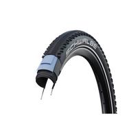 Schwalbe 26 x 2.10 Hurricane dviračio padanga RaceGuard, addix, black+reflex, wired, e-bike 50 km/h