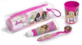 Kelioninis dantų priežiūros rinkinys, vaikams Barbie, 75 ml, 4 vnt.