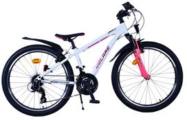 Vaikiškas dviratis, fitneso Volare XC Race 22562, balta sp./rožinė sp., 24"