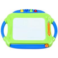Piešimo lenta, su priedais Color Word Pad, 4 cm, mėlyna sp./žalia sp.