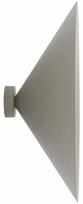 Šviestuvas sieninis Emibig Mono K1L, E14, 1 x 10 W, smėlio sp./gintaro sp. / smėlio sp., 50 x 50 cm