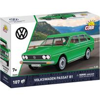 Konstruktorius, automobilis Cobi Volkswagen Passat B1 24644, 107 vnt., žalia sp.
