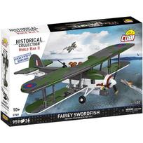 Konstruktorius Cobi Historical Collection Fairey Swordfish 5769, 959 vnt., žalia sp.