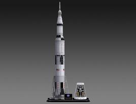 CUBIC FUN CUBICFUN 3D dėlionė „NASA raketa Apollo Saturn V“