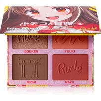 Rude Cosmetics Manga Face Palette daugiafunkcė veido priemonių paletė veidui atspalvis Rebel Rudeko 11.2 g