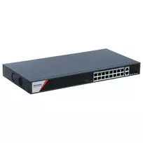 Hikvision 16 prievadų Gigabit išmanusis POE jungiklis