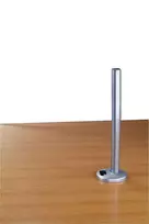 Lindy 450 mm stulpelis su prakiurimo spaustuku, sidabrinis