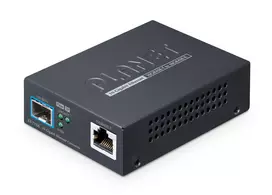 Media keitiklis PLANET XT-715A 10GBASE-T į 10GBASE-X SFP+ varinis prievadas Juoda