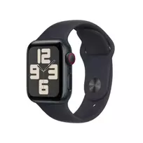 APPLE Watch SE GPS + Cellular 40mm vidurnakčio aliuminio korpusas su vidurnakčio sporto juostele - S/M (MRG73QF/A)