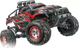 Amewi X-King Brushed 1:12 elektrinis RC monster sunkvežimis visų ratų pavara RtR 2,4 GHz (22219)