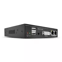 Lindy KVM per IP prieiga DVI-I, USB ir PS/2, laidinis, 1920 x 1200 pikselių, metalinis