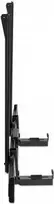 Manhattan Soundbar Mount Universal – sieninis arba VESA laikiklis garsiakolbiui iki 15 kg, reguliuojamo gylio, montuojamas virš arba po TV, juodas
