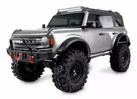 Radijo bangomis valdomas krovininis visureigis Amewi AMXRock Caballo 4WD 1:10 metalinis pilkas