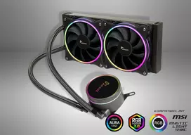 K Cooler Inter-Tech skystinis aušinimas CPU Argus Iceman LC-240 RGB