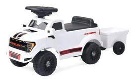 Vaikiškas automobilis Jamara Shelby Ford F-150 Raptor, baterijomis varomas, 1 vieta, 4 ratai, juodas/baltas