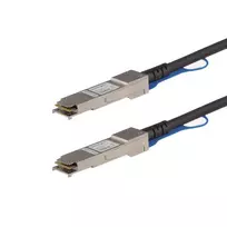 StarTech.com Juniper QFX-QSFP-DAC-1M suderinamas 1 m 40G QSFP+ į QSFP+ tiesioginio prijungimo varinis kabelis Twinax – 40GbE QSFP+ varinis DAC 40Gbps mažos galios pasyvus siųstuvas-imtuvas