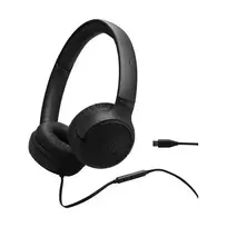 Laidinės ausinės JBL Tune 530C USB-C – uždengiančios ausis, 20–40000 Hz, juodos